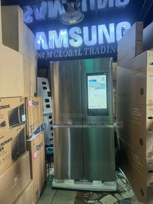 New Samsung 4 Door Side by Side Fridge Bottom Freezer 21" Tv Ice Maker