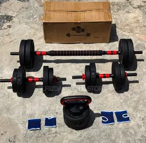 20kg 5-in-1 Multifunctional Adjustable Dumbbell Set .