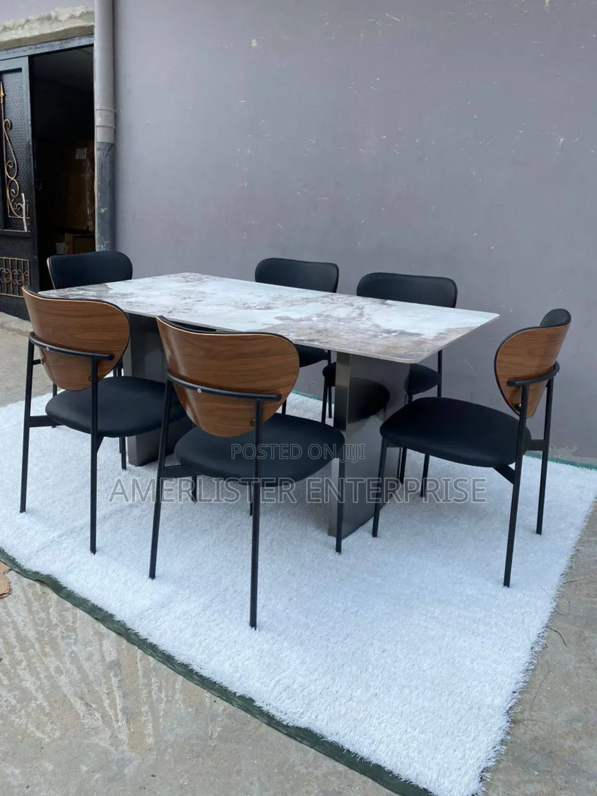 High Quality Marble Top Dining Set