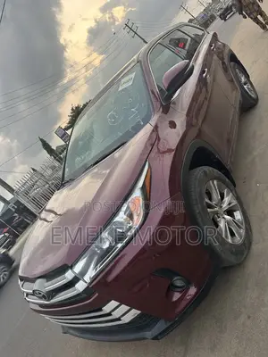 Toyota Highlander LE V6 4x4 (3.5L 6cyl 6A) 2016 Red