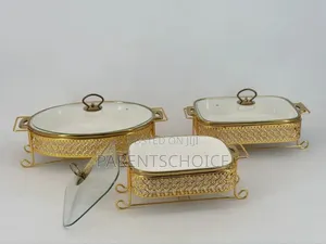 Set 3 Ceramic Hot Pot Buffet Set