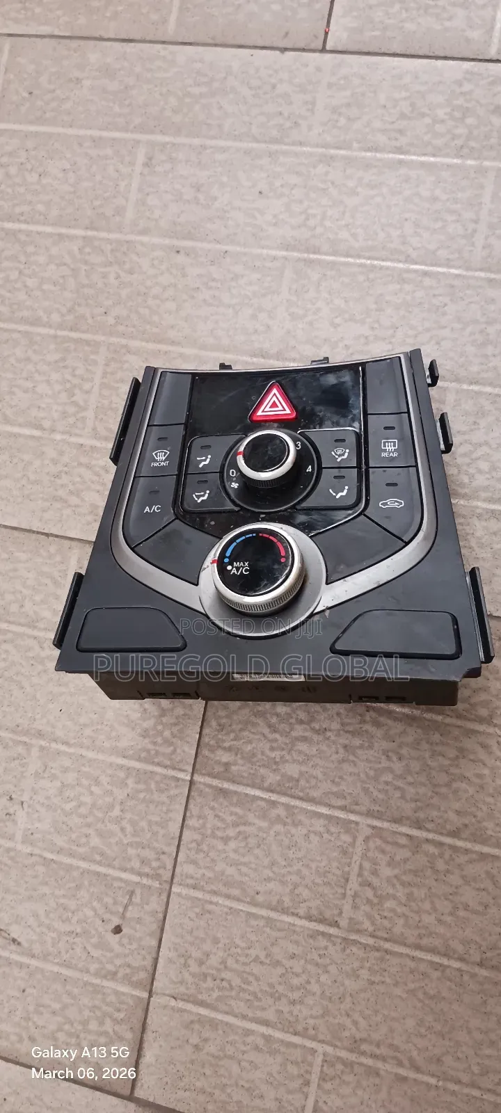 Elantra Gt Ac Control Panel