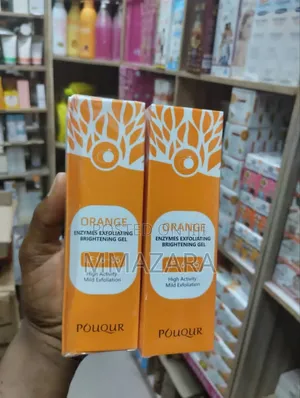 Orange Enzyme Exfoiliating Brightening Gel