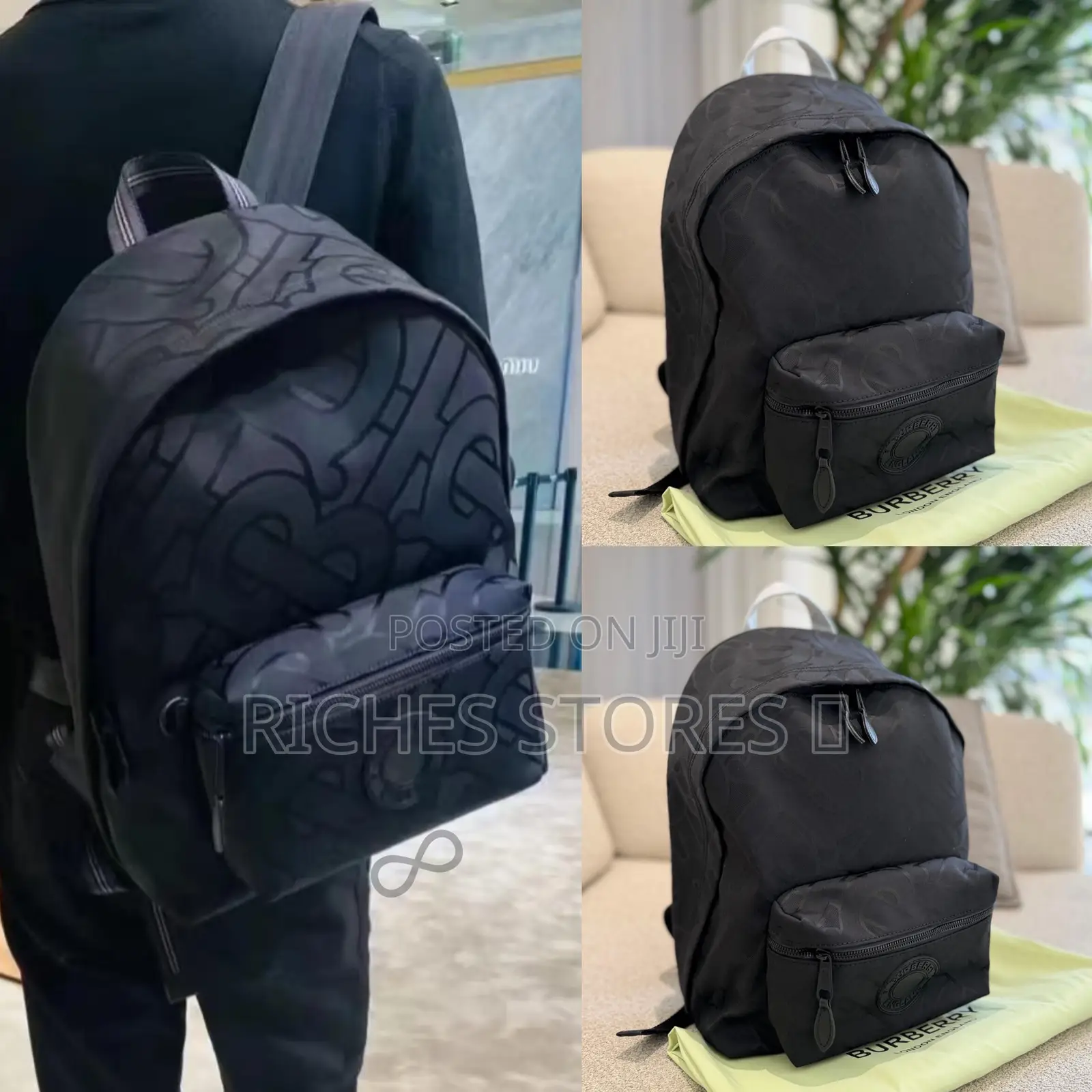 Burberry Monogram Back Pack