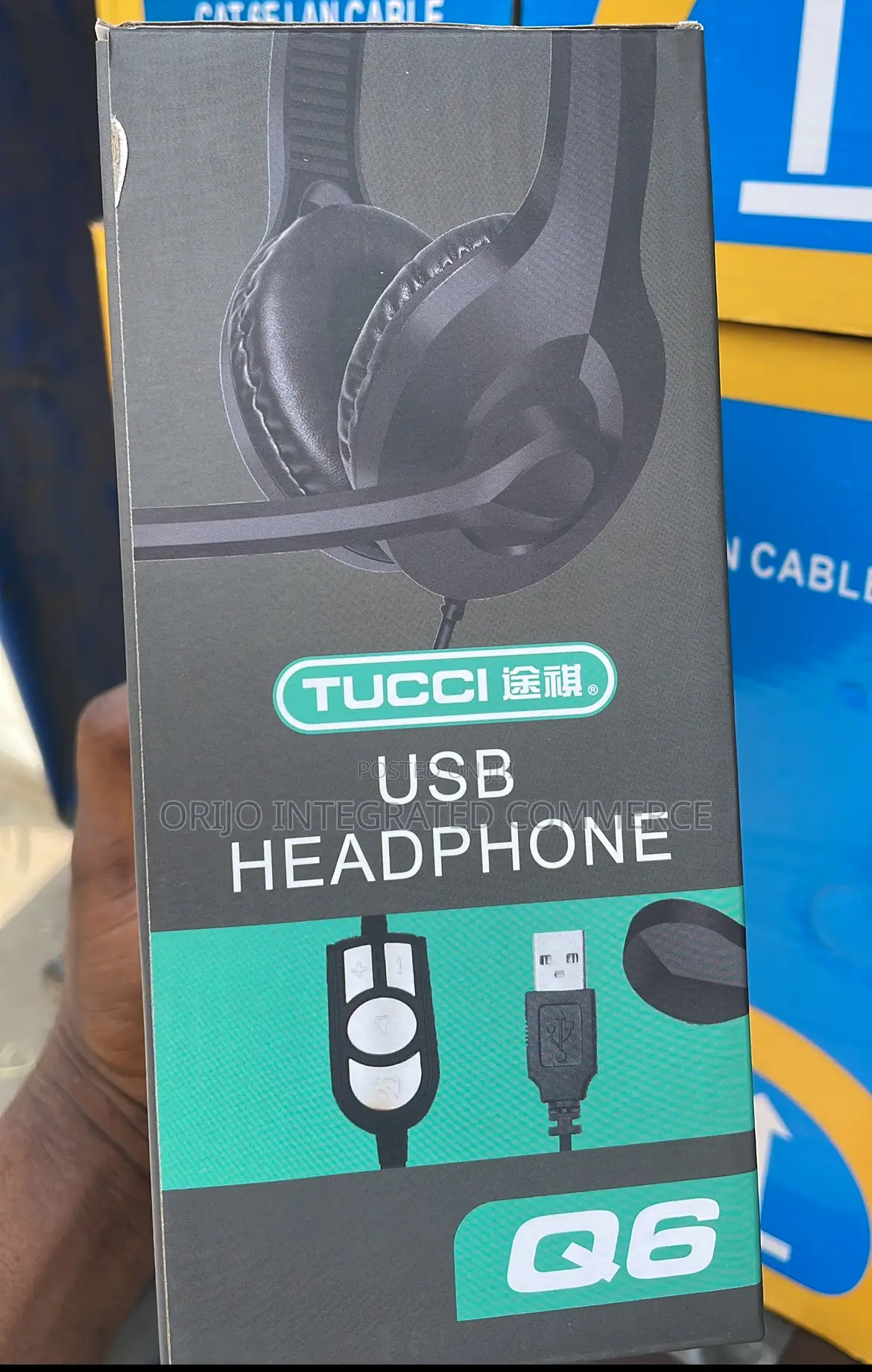 Q6 Usb Headphone With Microphone for Laptop/ Desktop