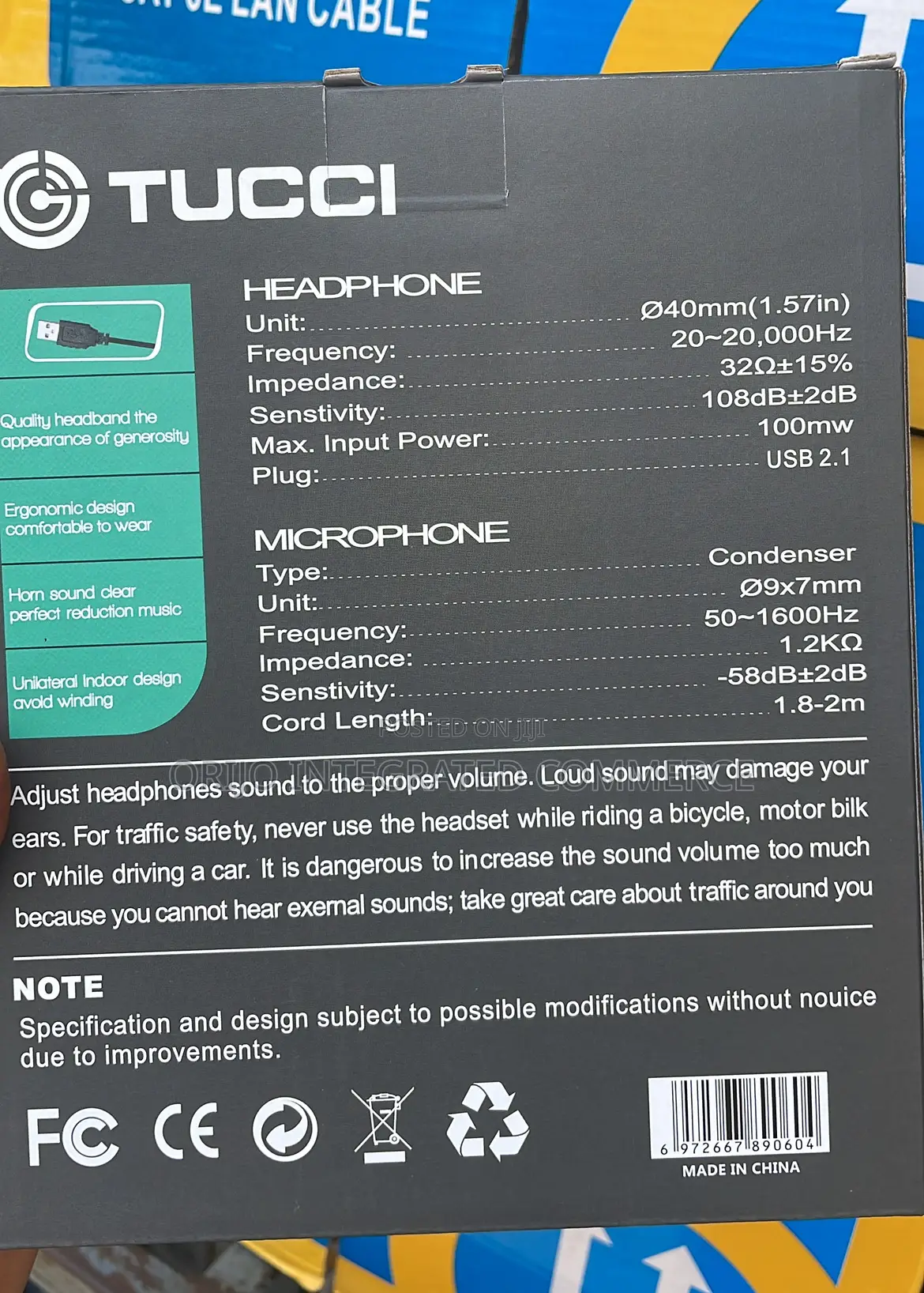 Q6 Usb Headphone With Microphone for Laptop/ Desktop