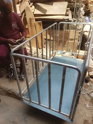 800*1t Livestock Weighing Scale With Metal Cage