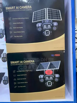 CCTV Cameras With Solar Light