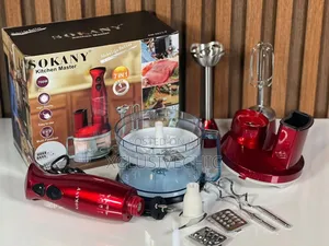 Sokany Kitchen Master 7-in-1 Electric Hand Blender.