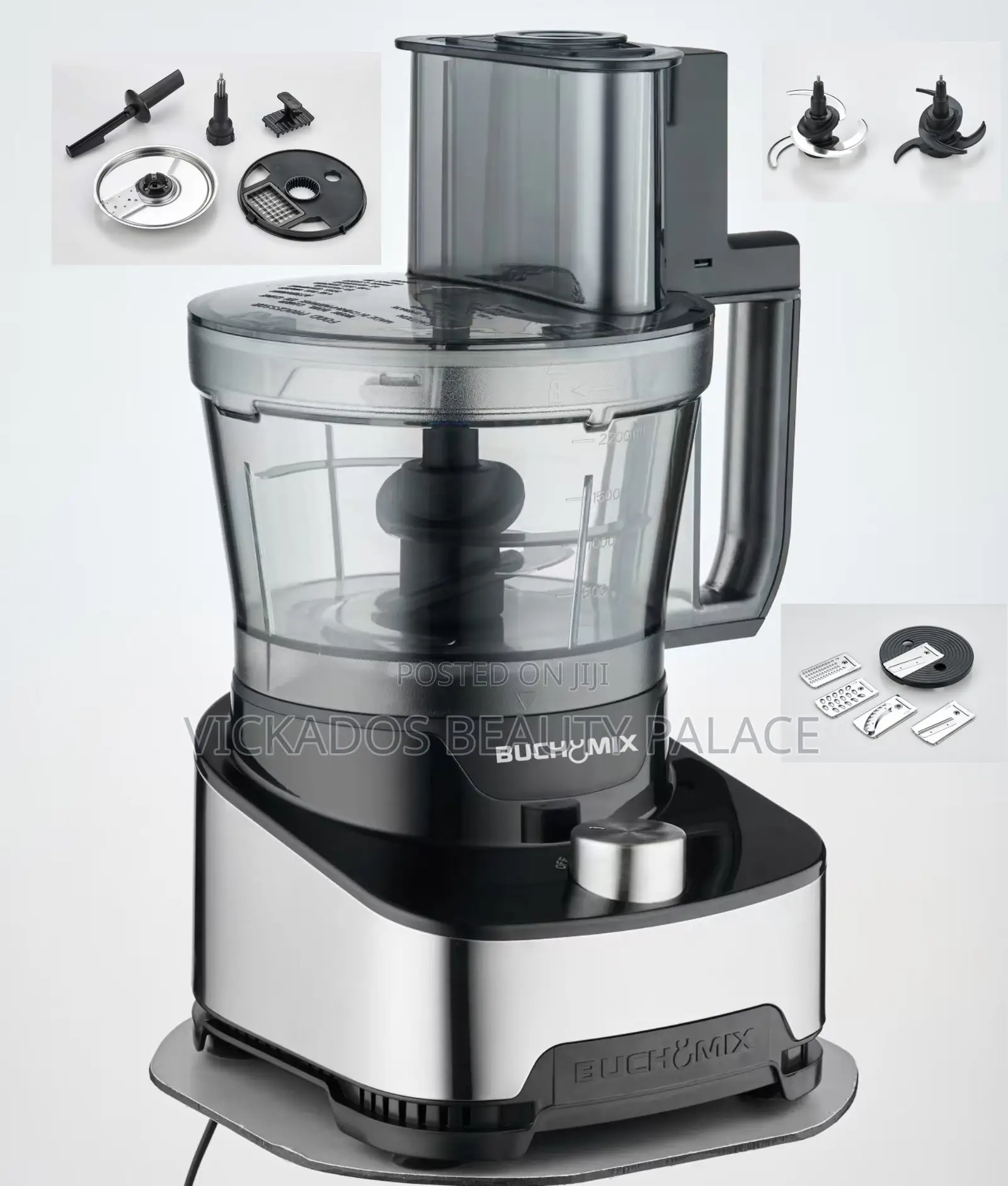 Buchymix Xl 14-Cup All in 1 Professional Food Processor