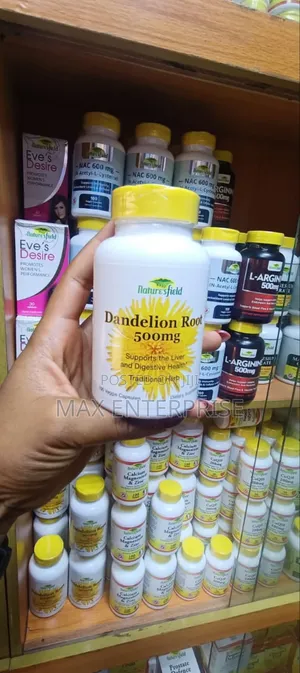 Nature's Field Dandelion Roots 500mg