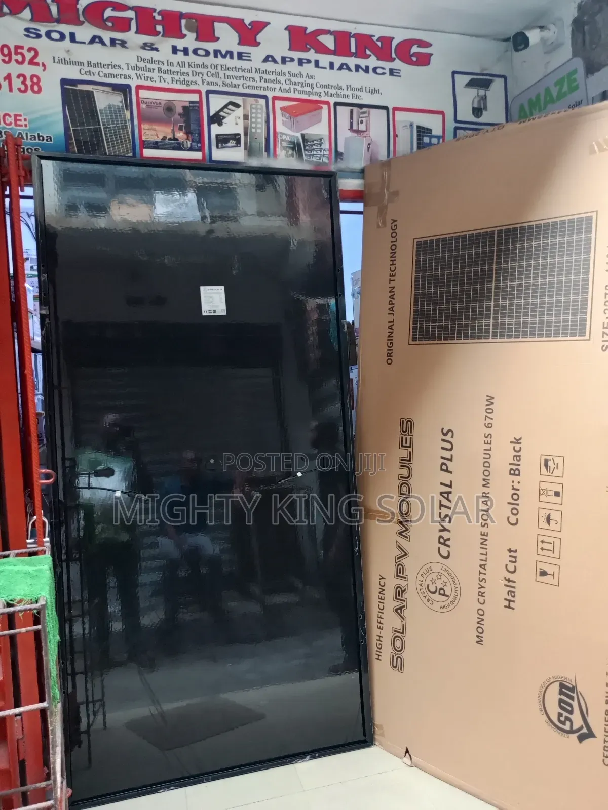 670 Watts Crystal Plus New Black