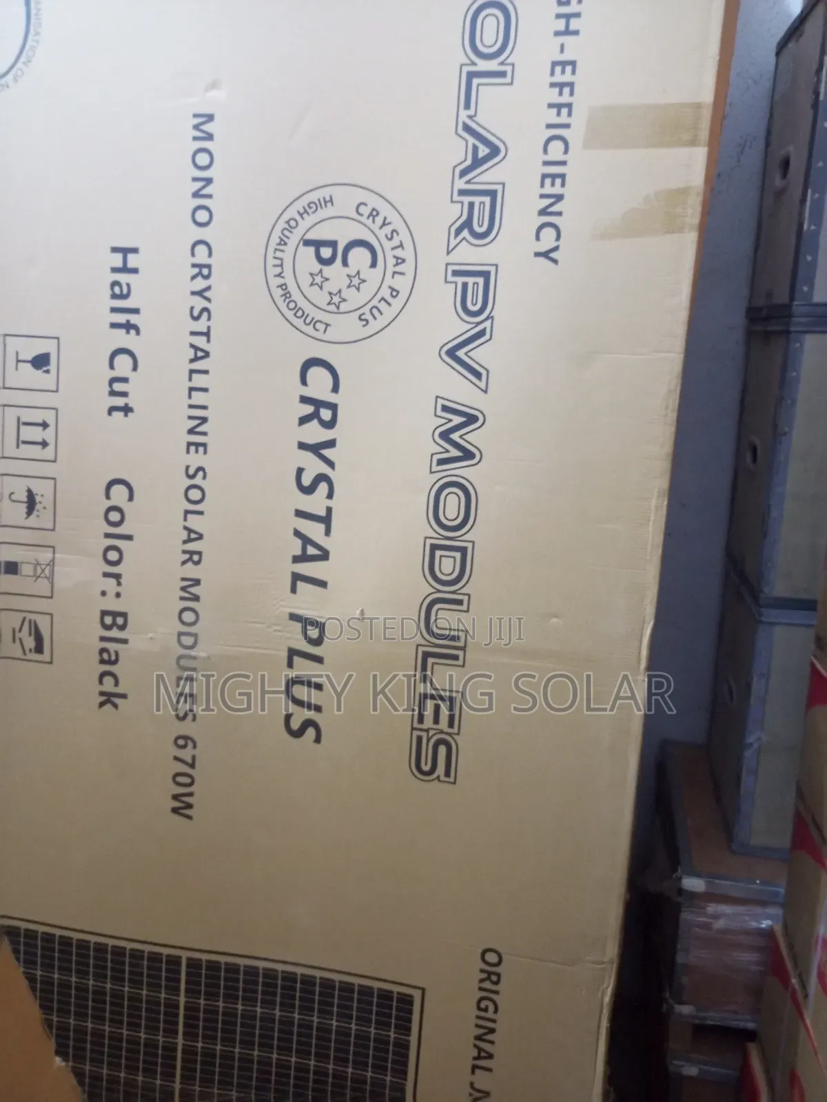 670 Watts Crystal Plus New Black