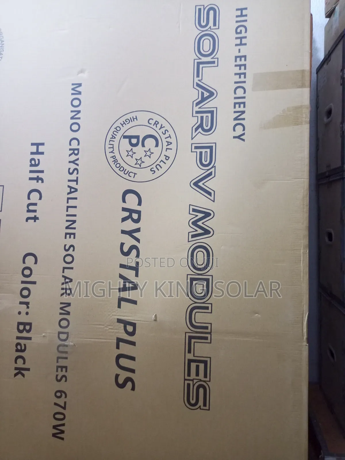 670 Watts Crystal Plus New Black
