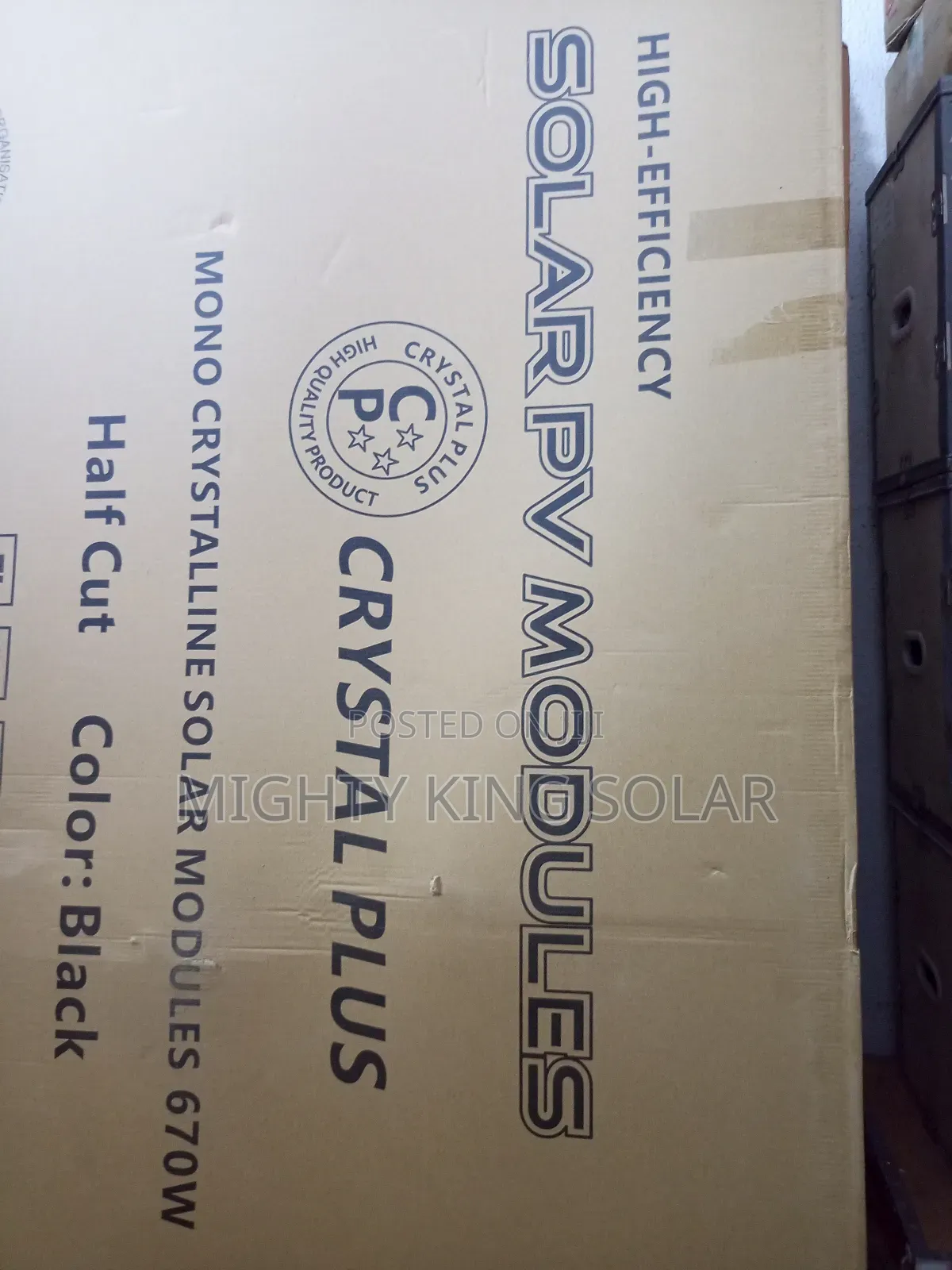 670 Watts Crystal Plus New Black