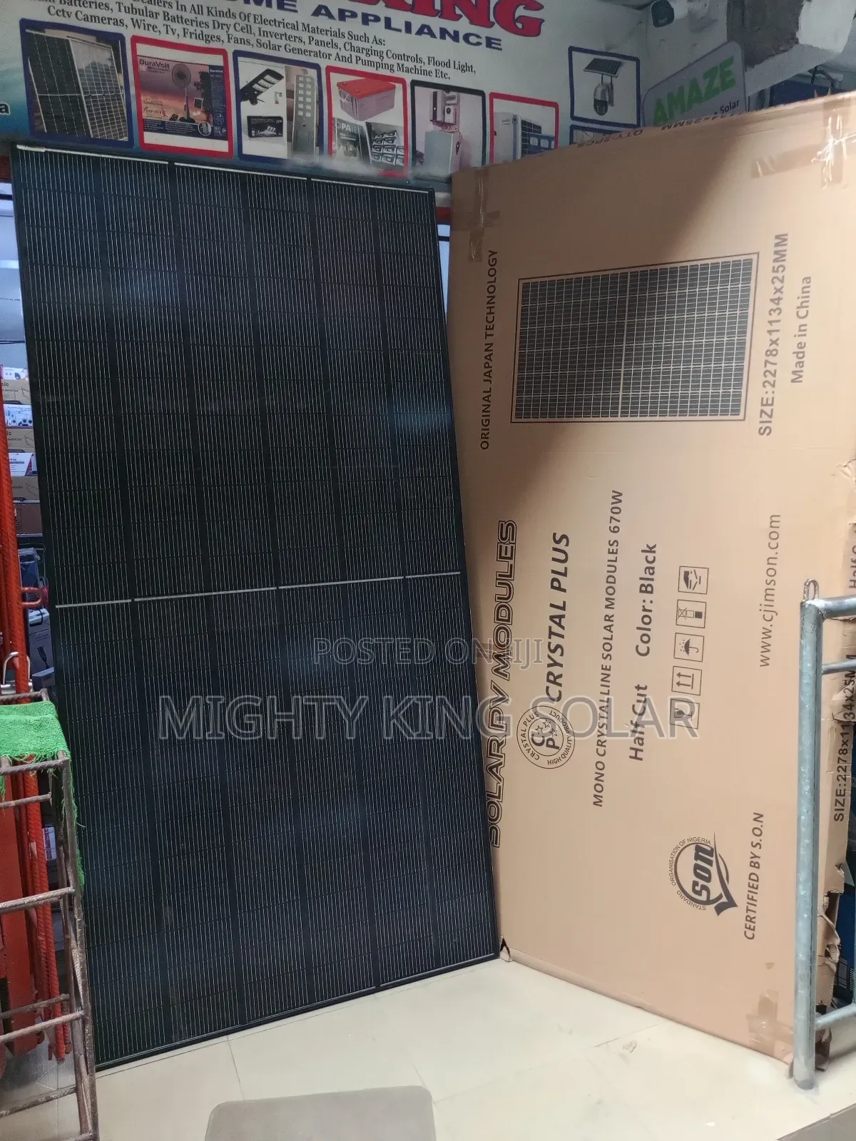 670 Watts Crystal Plus New Black