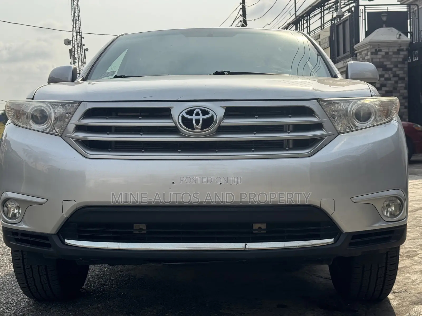Toyota Highlander SE 2012 Silver