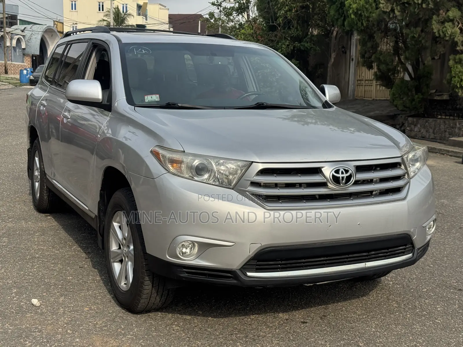 Toyota Highlander SE 2012 Silver