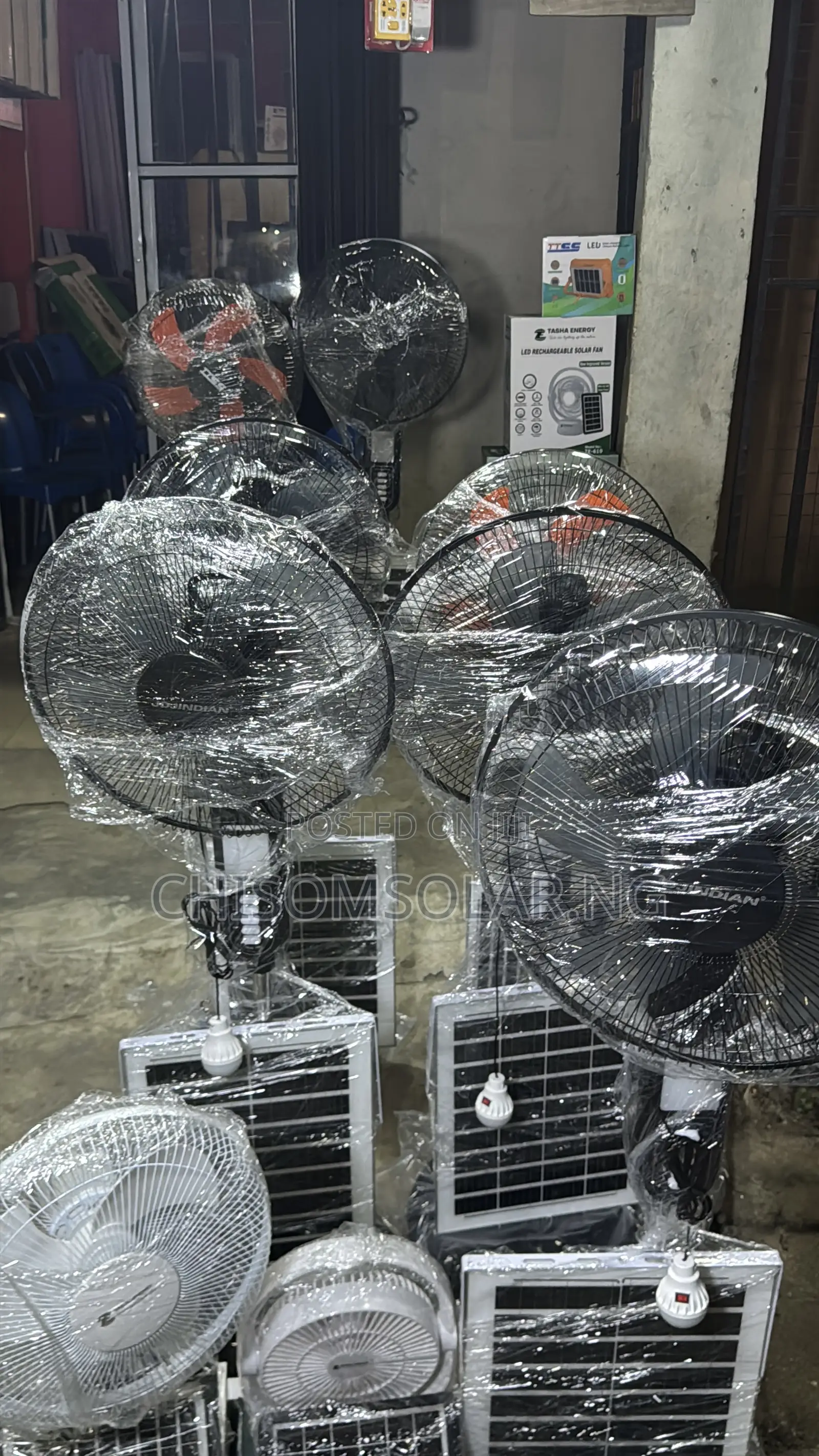 Jdjindian Solar Fan