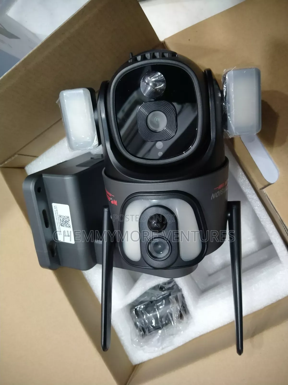Dual Lens Ubox CCTV Camera