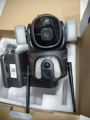 Dual Lens Ubox CCTV Camera