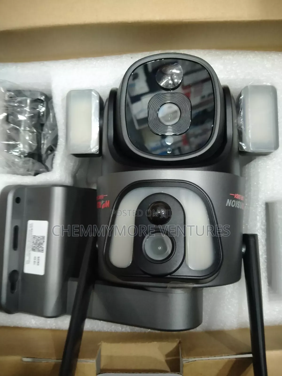 Dual Lens Ubox CCTV Camera