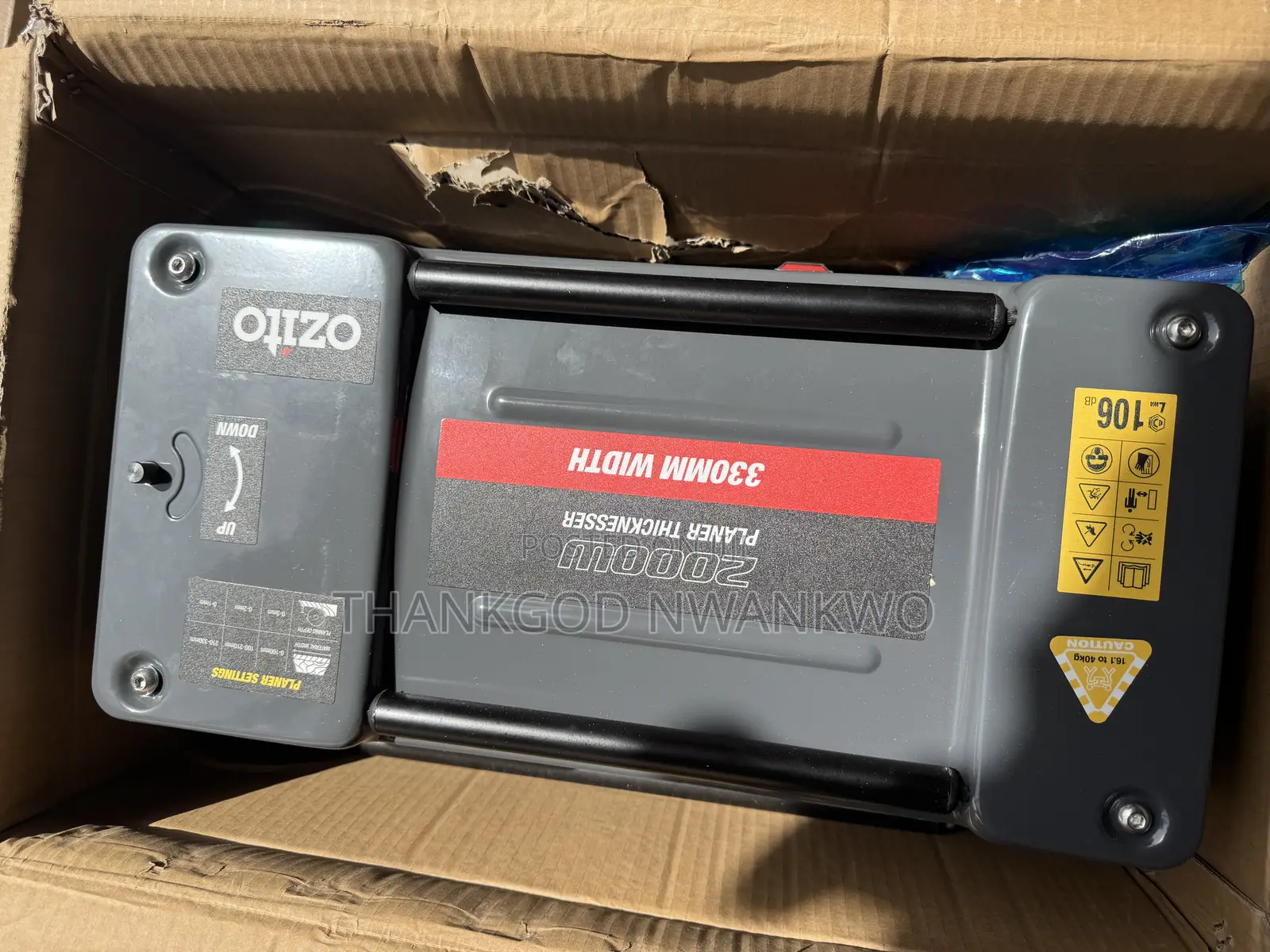 Ozito 2000w 330mm Corded Planer Thicknesser Opt-2033