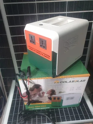 Cola 1000pro Solar Generator With Rated Capacity of 300w