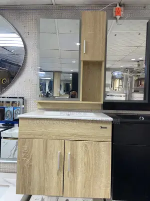 England Standard 60cm Suspended Cabinet Basin With Mirror and Shelf