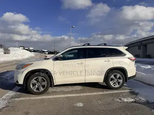 Toyota Highlander Limited V6 4x4 (3.5L 6cyl 6A) 2016 White