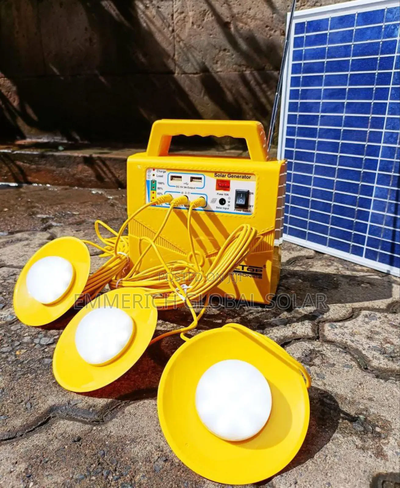 20watts Solar Kits Generator With Panel