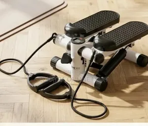 Mini Stepper With Bands Exercise Machine