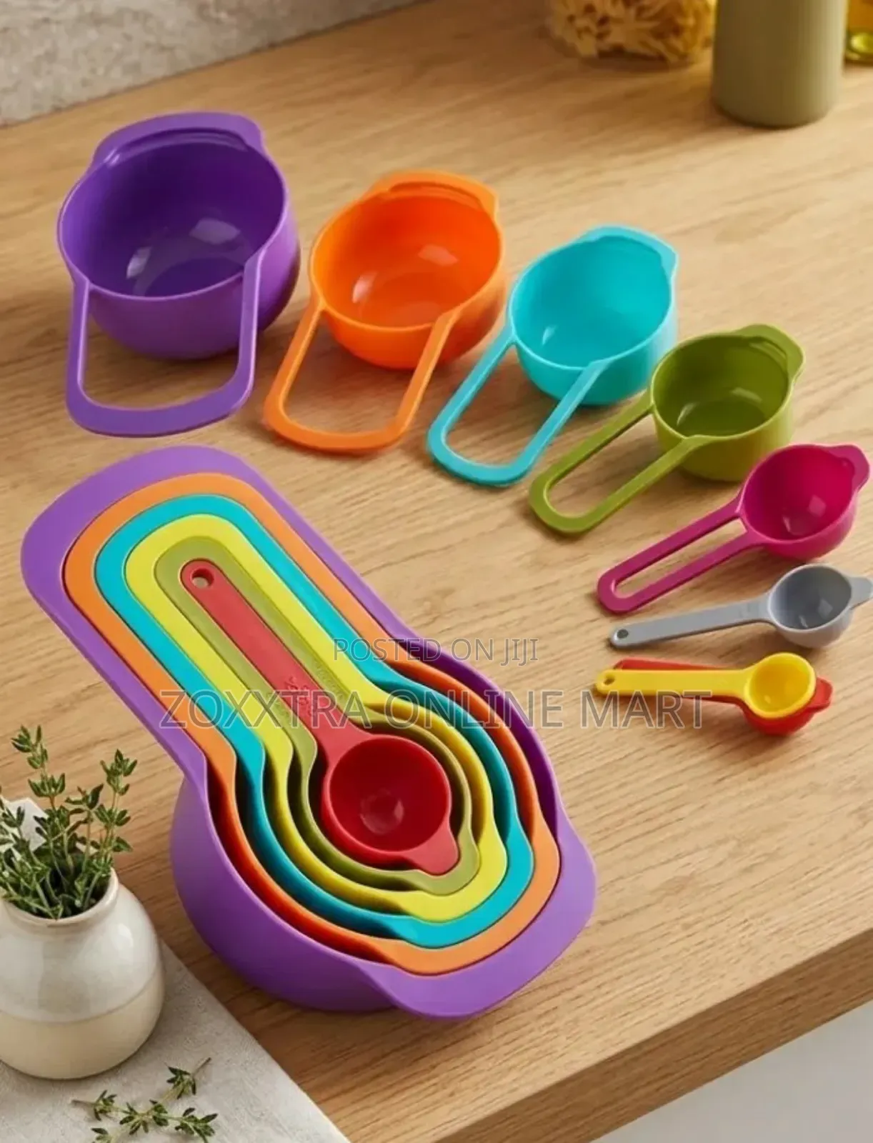 6pcs Measuring Cups Spoons Set