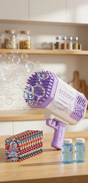 69-hole Rechargeable Bubble Gun
