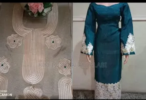 Aso Oke in Loom and Bundle
