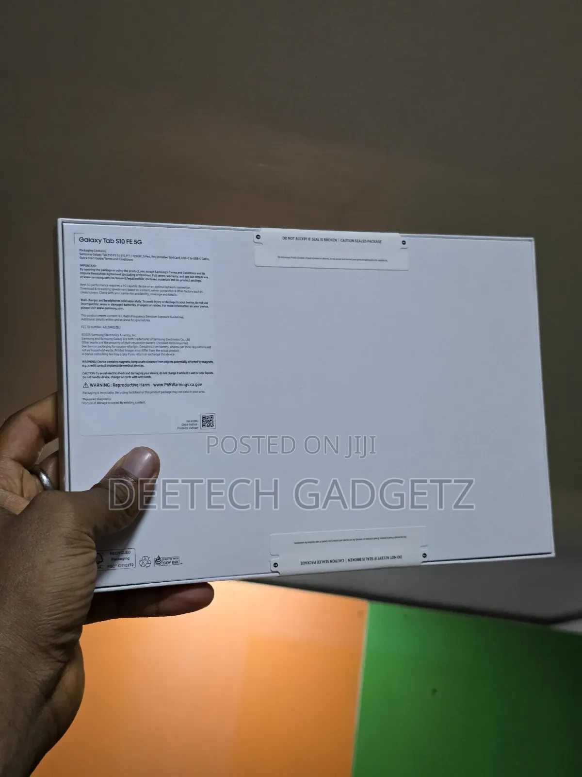 New Samsung Galaxy Tab S10 FE 128 GB Gray
