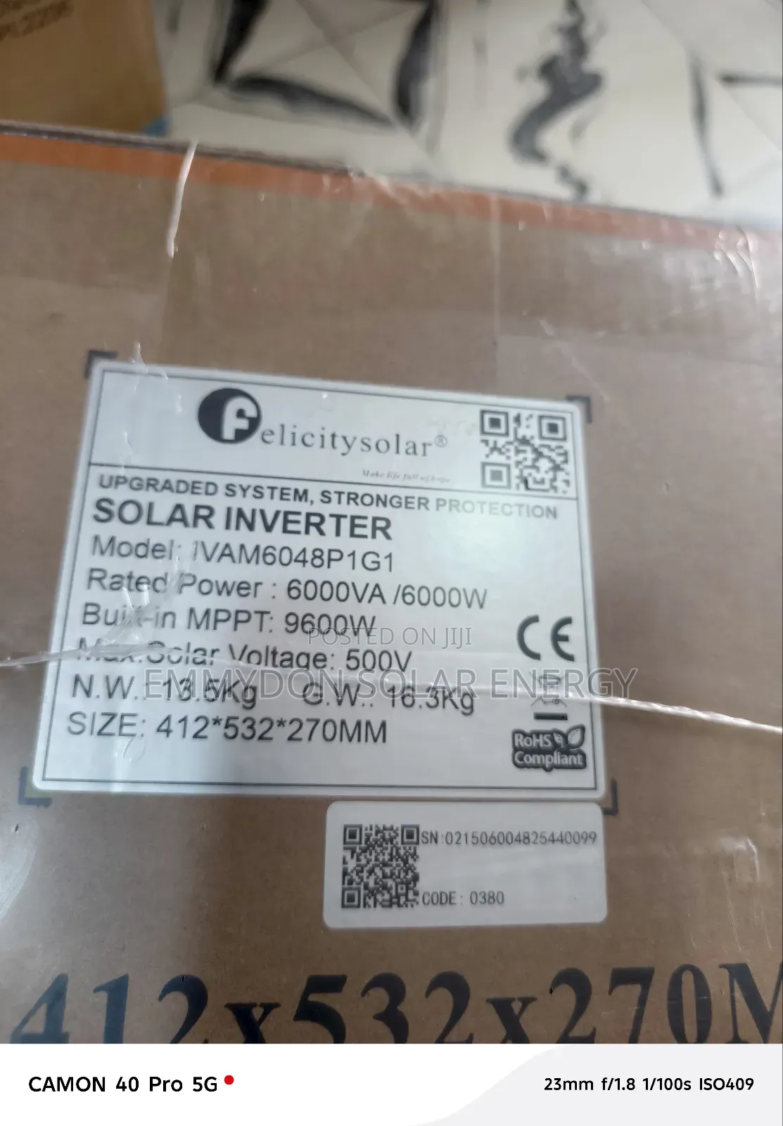 Felicity Inverter 6kva 48v Ivam