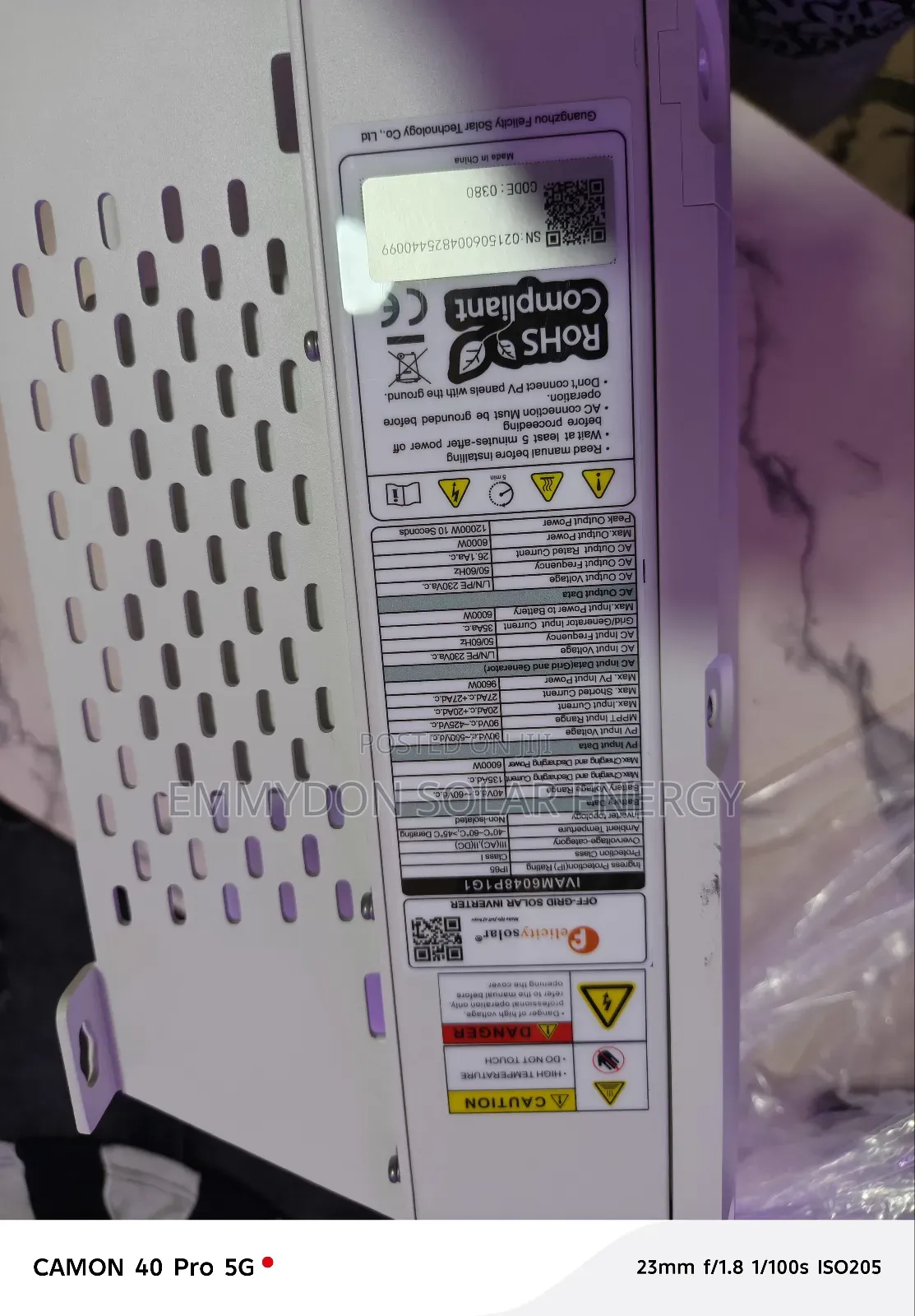 Felicity Inverter 6kva Ivam