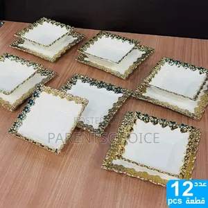6pcs Beautifully Designed Ceramic Bowl and 6 PCS Ceramic Plate- 12pcs