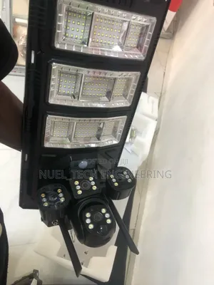 Solar Light With 3-Lens Smart Camera – All-in-One Security Solution