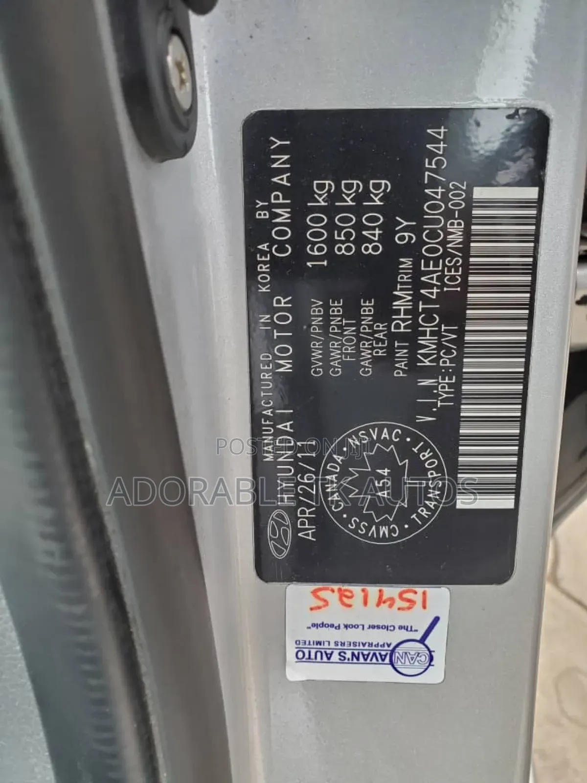 Hyundai Accent GLS 2012 Silver