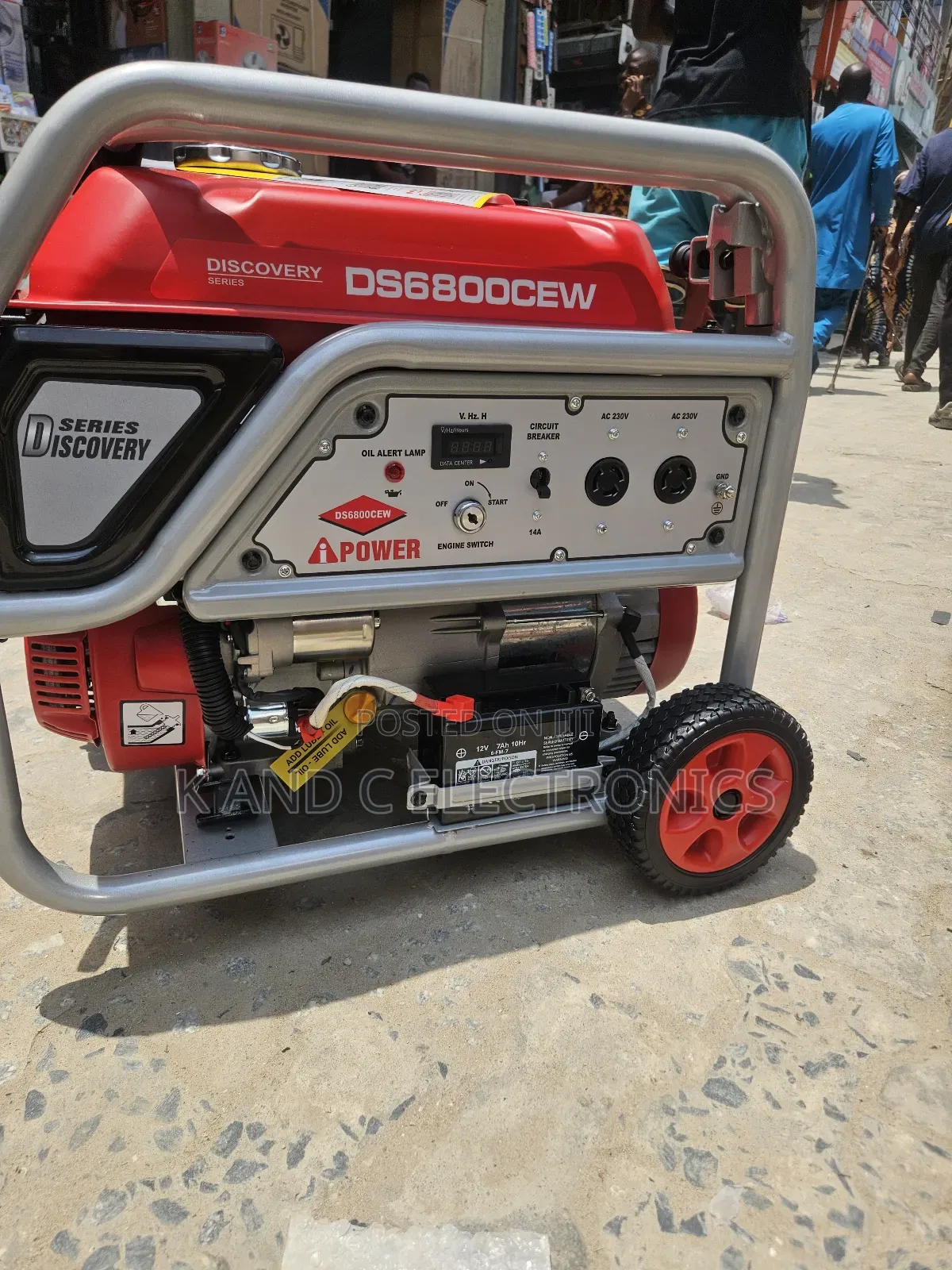Ipower 5.5kva Petrol Generator – Strong Copper Coil Power