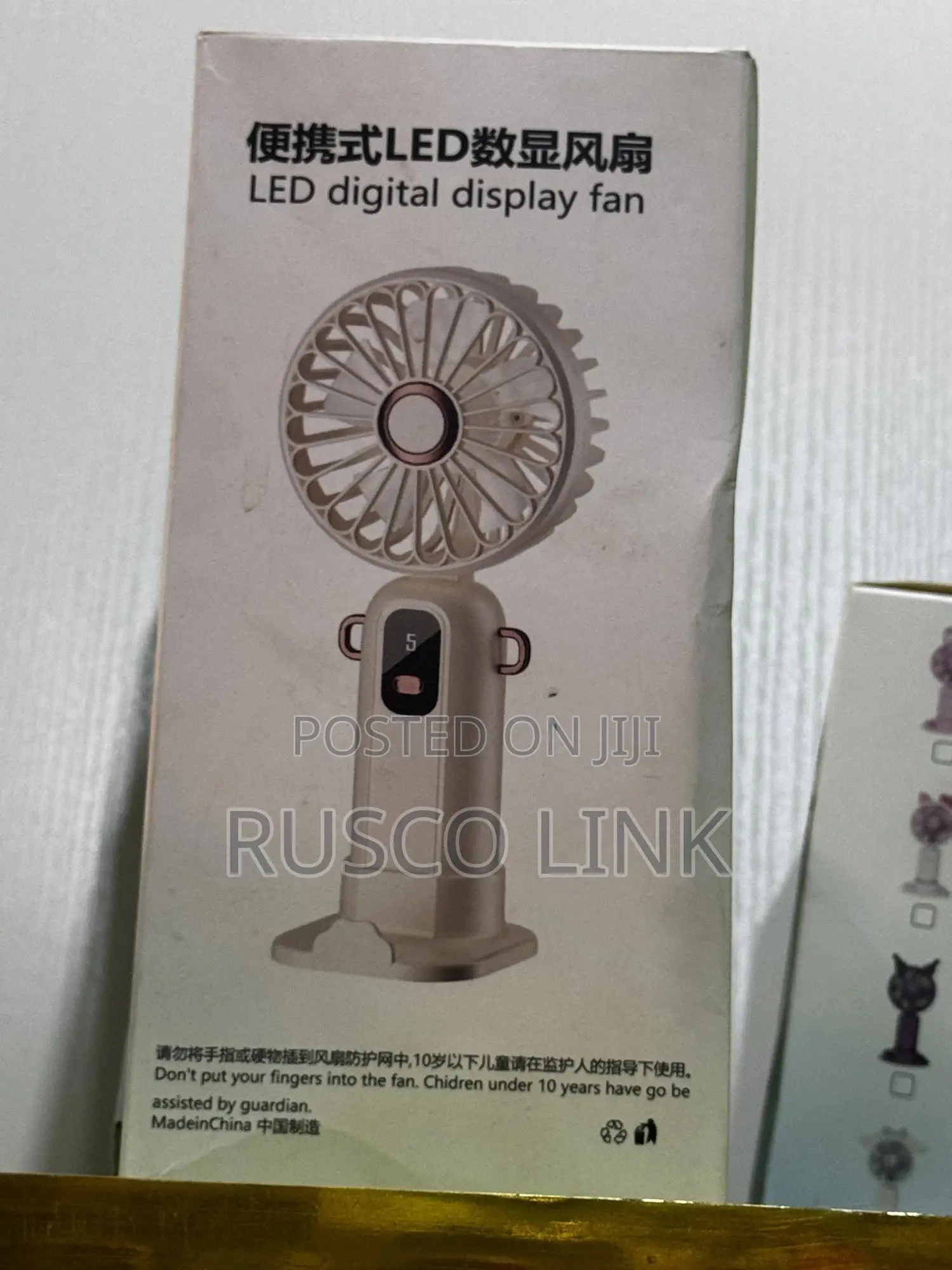 Led Digital Display Fan