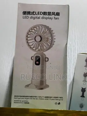 Led Digital Display Fan