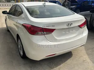 Hyundai Elantra Limited 2012 White