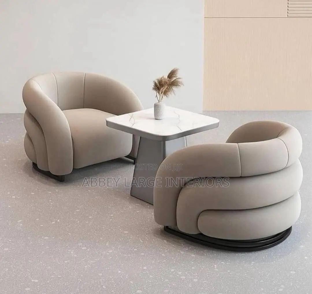 Modern Barrel Accent Chair