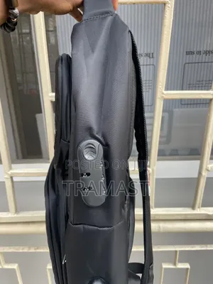 Biao Wang Backpack - Black (With Tsa Lock)