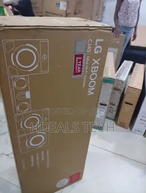 Lg Xboom Cj45 Powerful – Bluetooth, Cd Player, Fm Radio, and Usb Chord