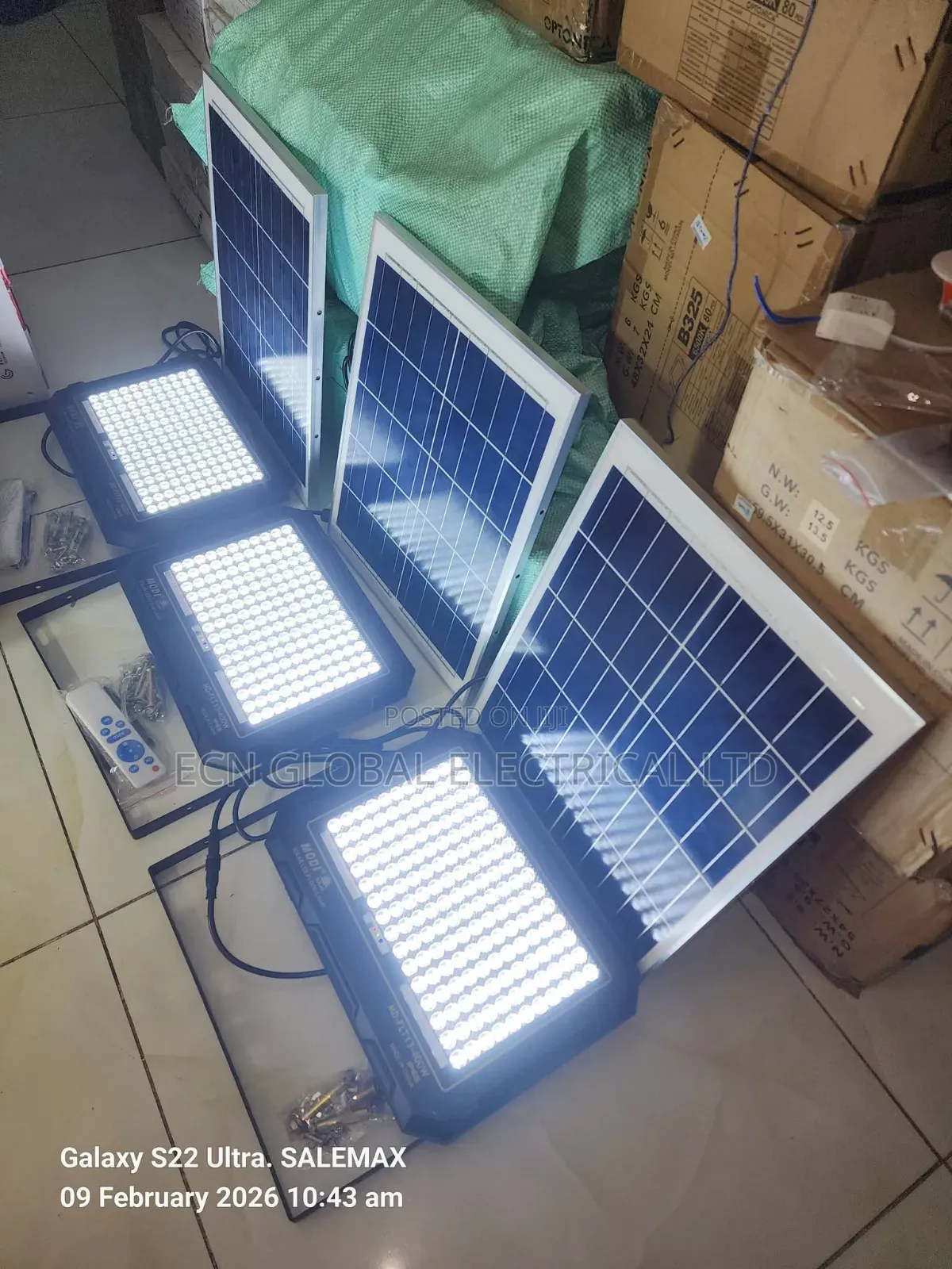 100w Led Solar Floodlight – Bright Energy Saving