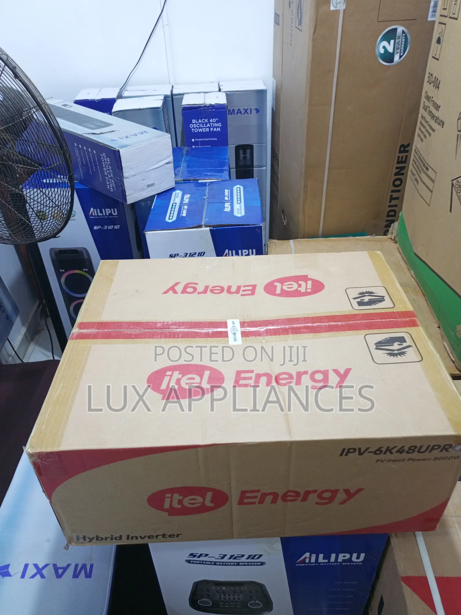 Strong Power Backup With Itel Inverter